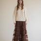 tulle long skirt