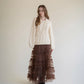 tulle long skirt