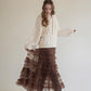 tulle long skirt