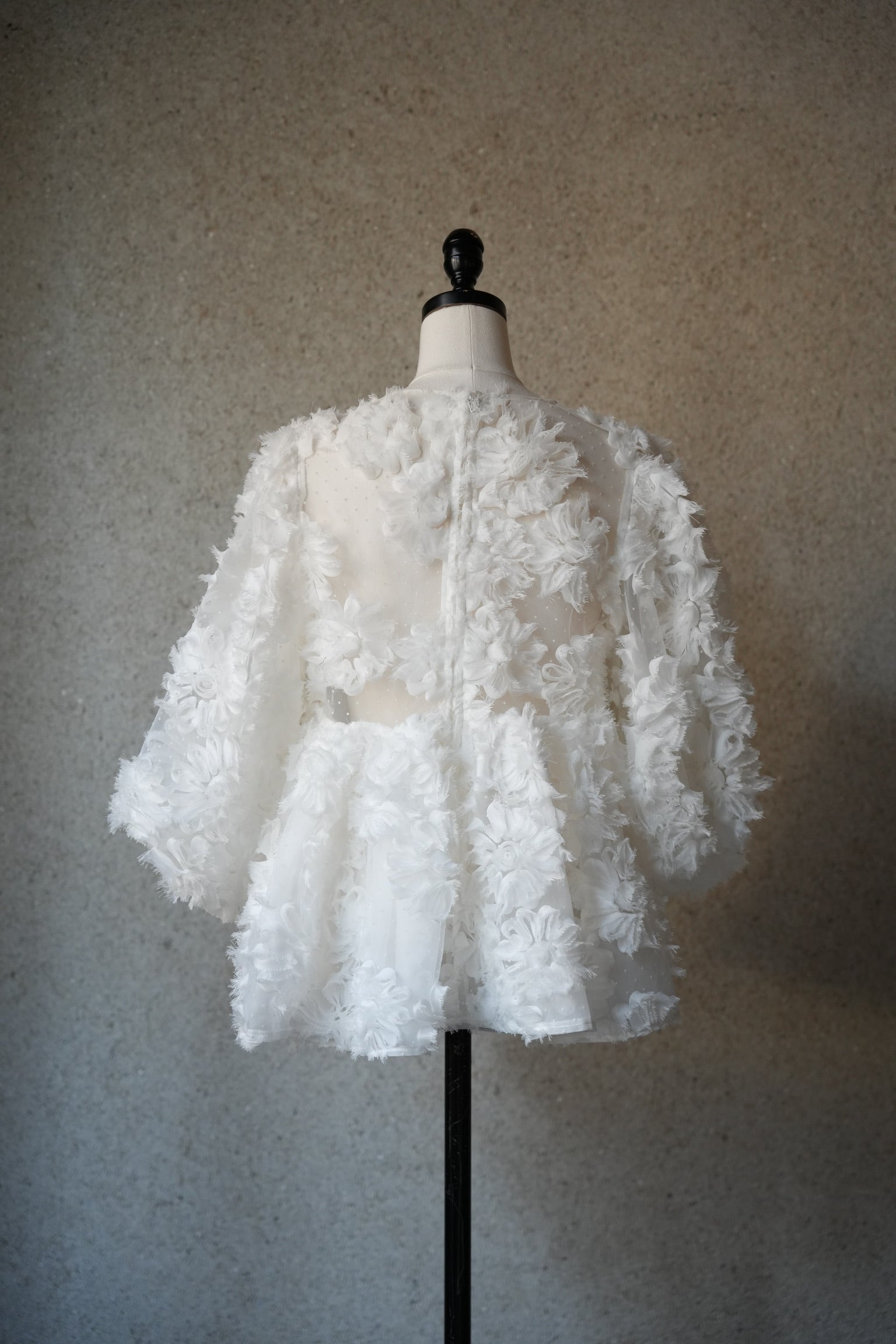 acka flower peplum blouse ブラウス flower peplum blouse – Acka online store