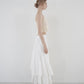 one shoulder rib knit