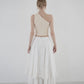 lace tiered volume skirt