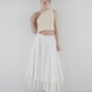 one shoulder rib knit
