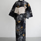 [Acka.×utatane]  菖蒲と糸菊 navy 浴衣4set