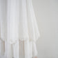 lace tiered volume skirt