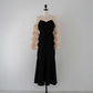sheer tulle sleeve dress