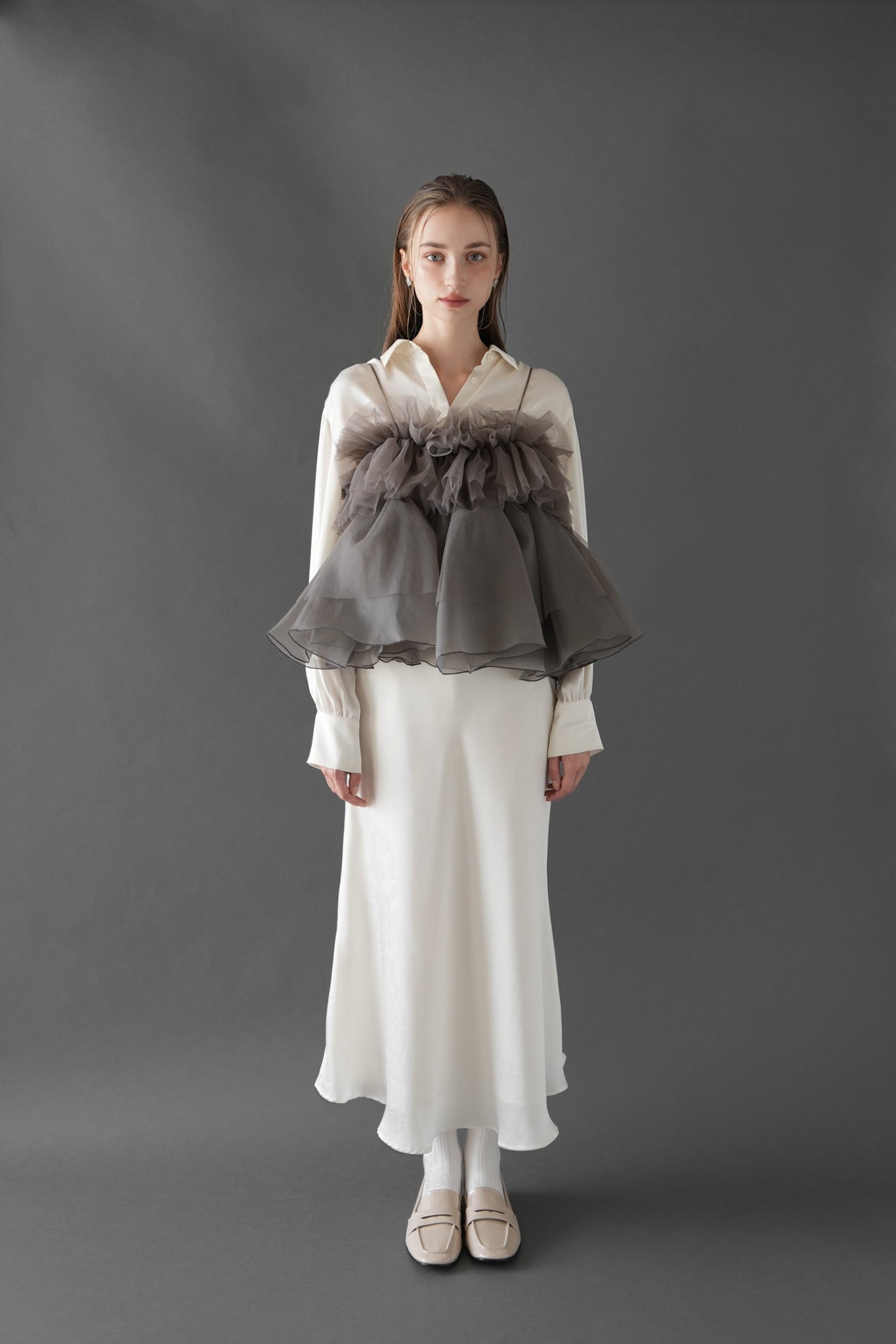 peplum tulle bustier – Acka online store