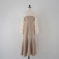 sheer tulle sleeve dress