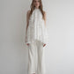 flower lace gather tops
