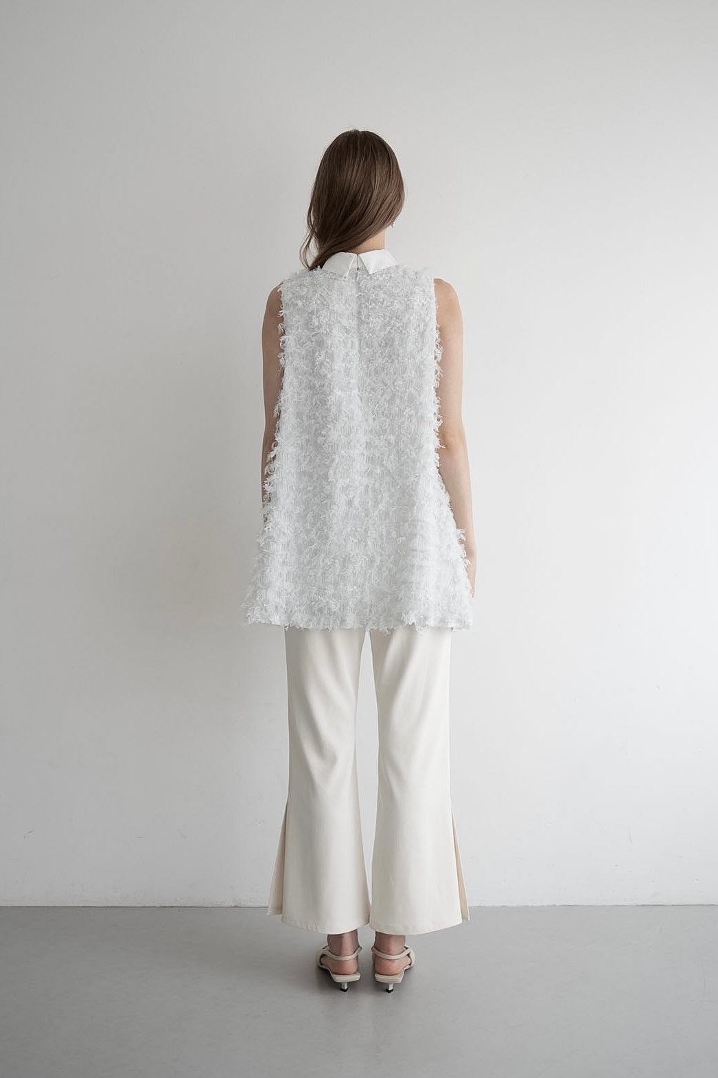 4月新発売Acka. lame fringe tops lame fringe tops – Acka online store