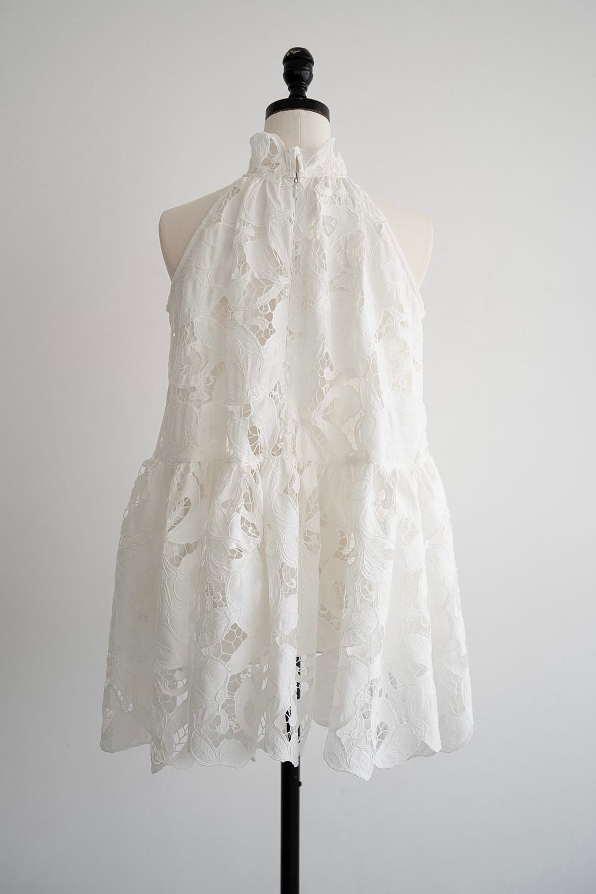 トップス Acka flower lace gather tops flower lace gather tops – Acka online store