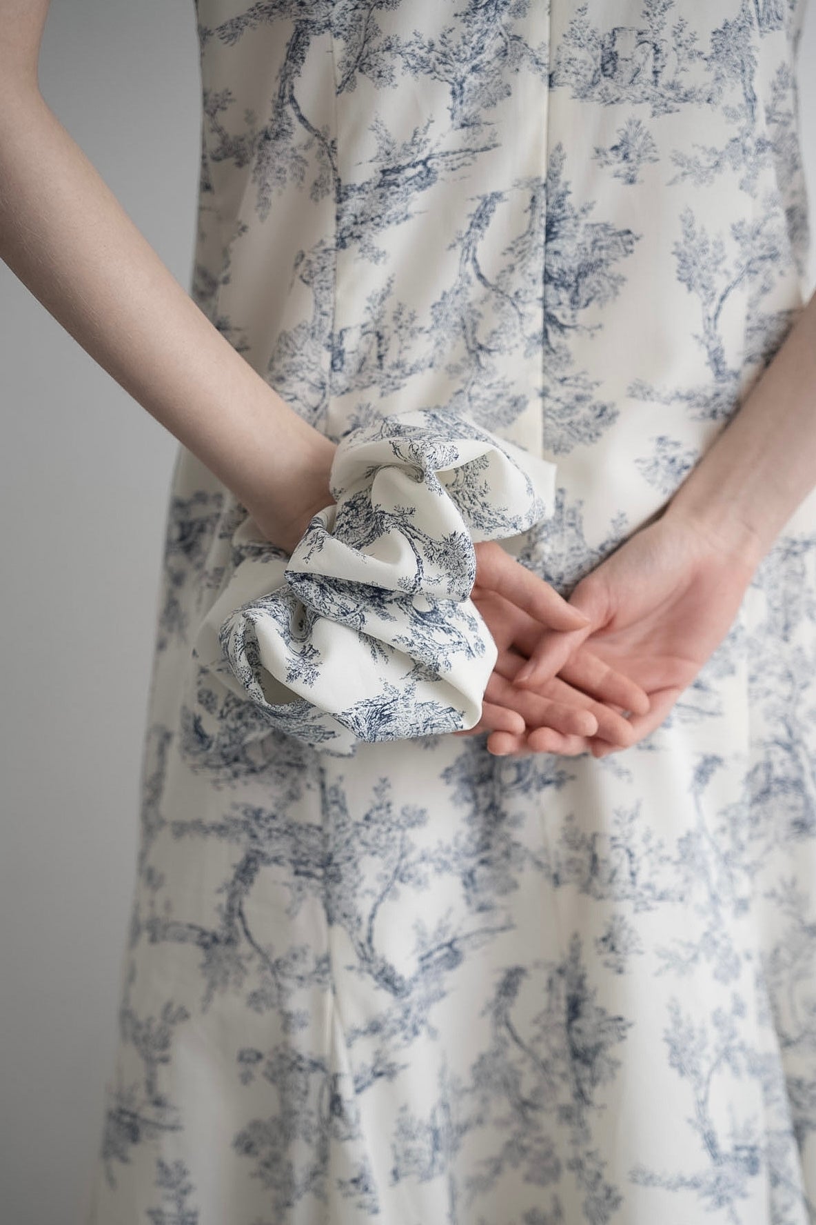 botanical hair scrunchie