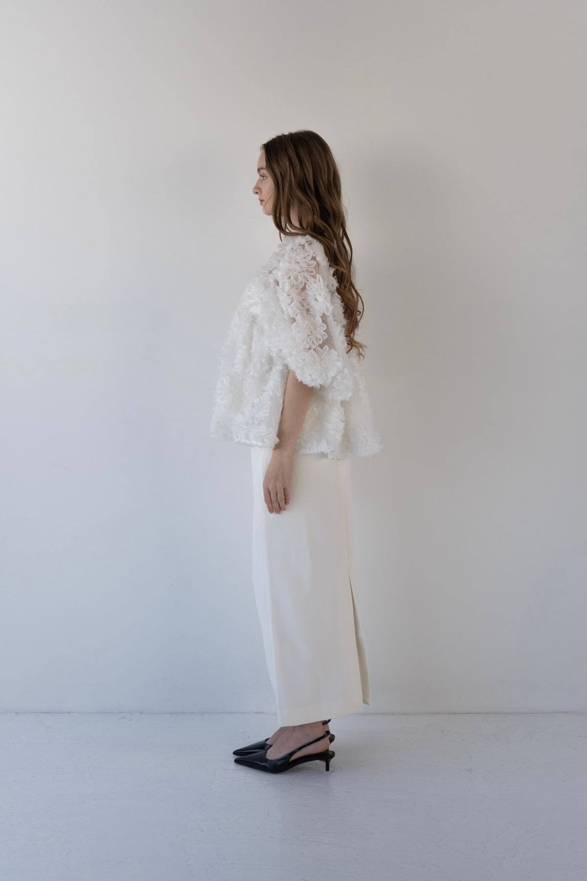 flower peplum blouse