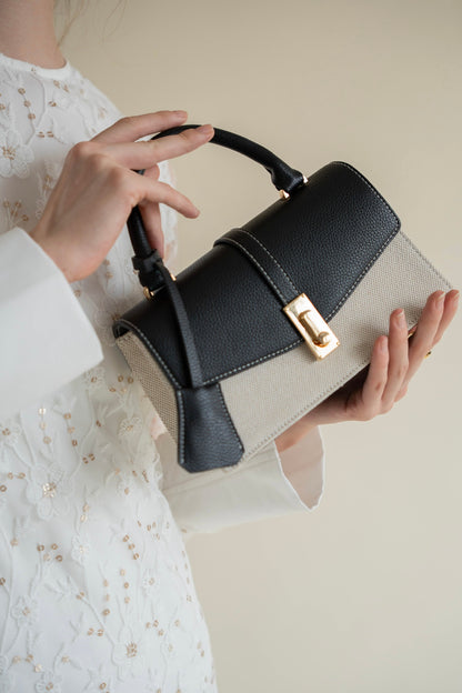 mosaic flap bag