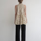 flower lace gather tops