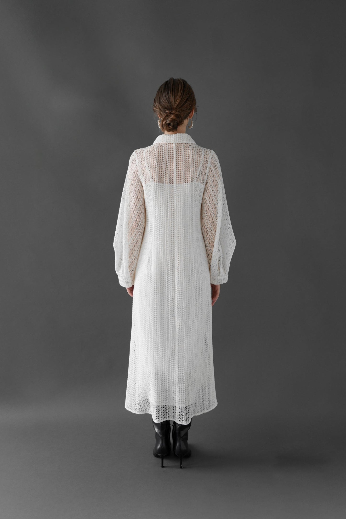 floral lace mesh one-piece