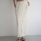 embossed form skirt