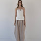cocoon tuck pants