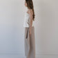 cocoon tuck pants