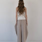 cocoon tuck pants