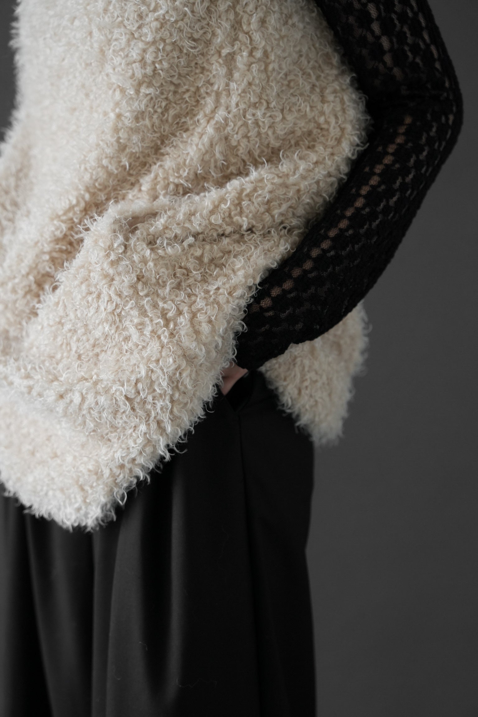 fur vest one-piece – Acka online store