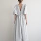 puff sleeve flare one-piece