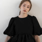 puff sleeve volume one-piece