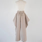 cocoon tuck pants