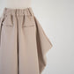 cocoon tuck pants