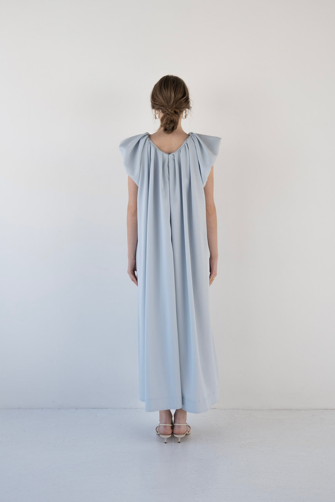 ワンピース Acka. drape one-piece drape one-piece – Acka online store