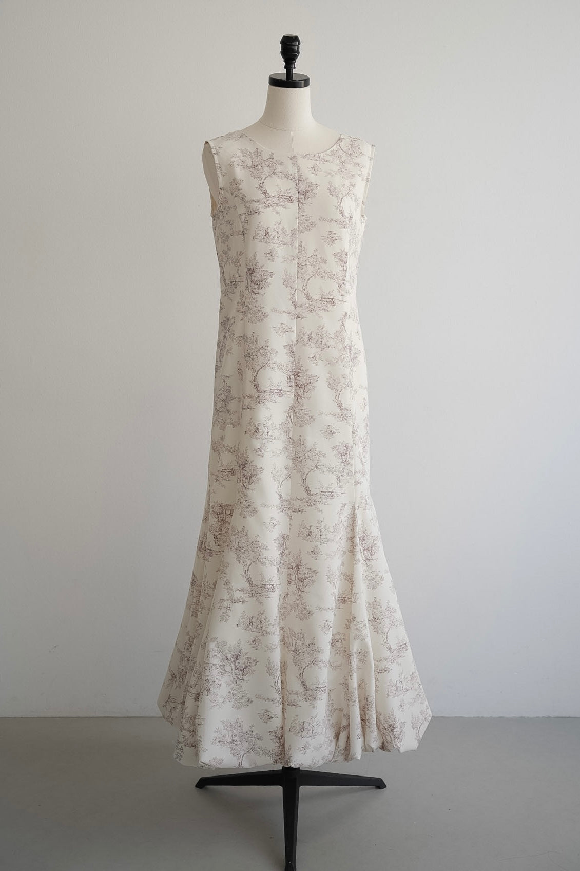 botanical balloon one-piece