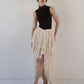 layered lace skirt