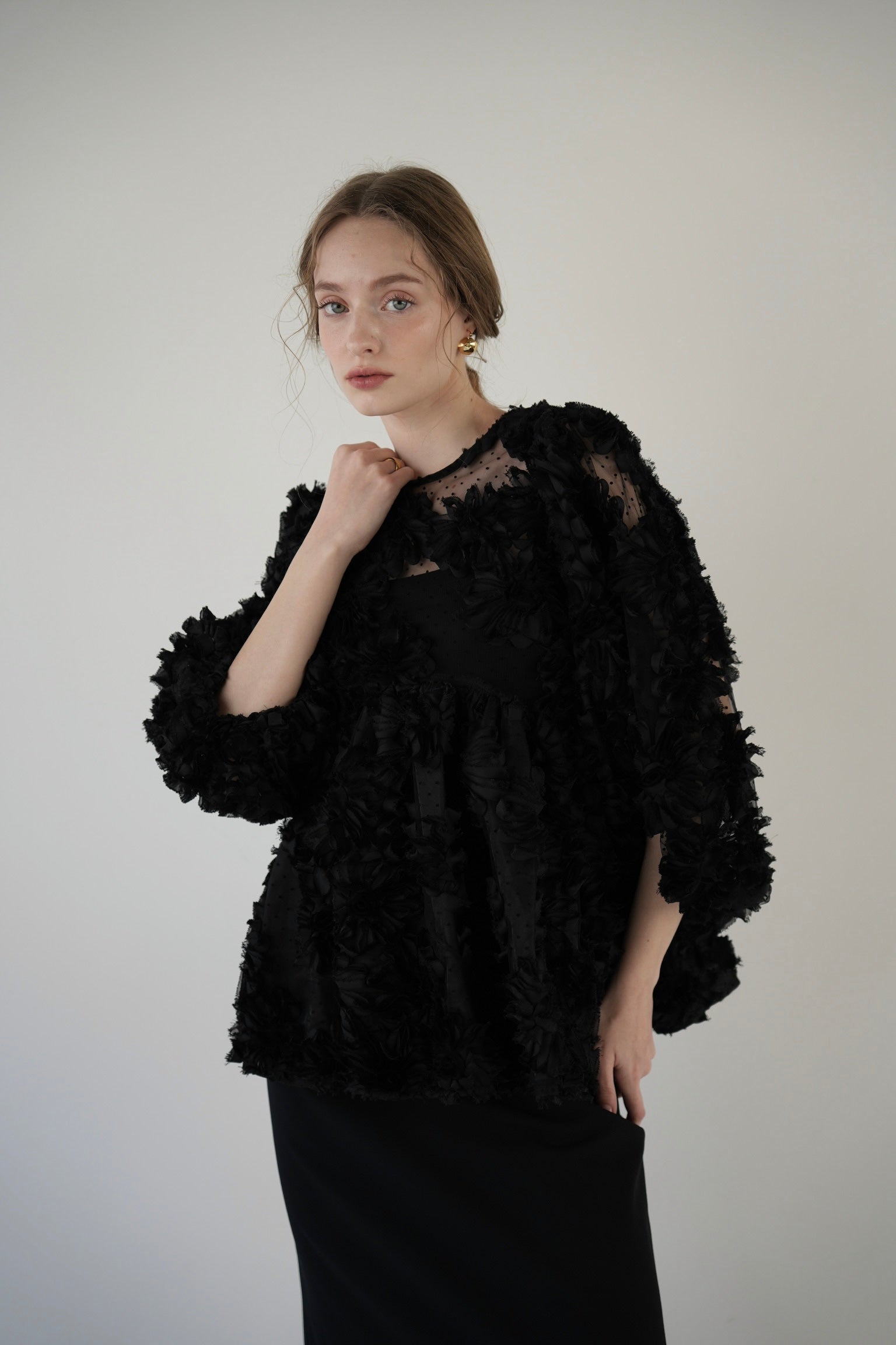 flower peplum blouse – Acka online store