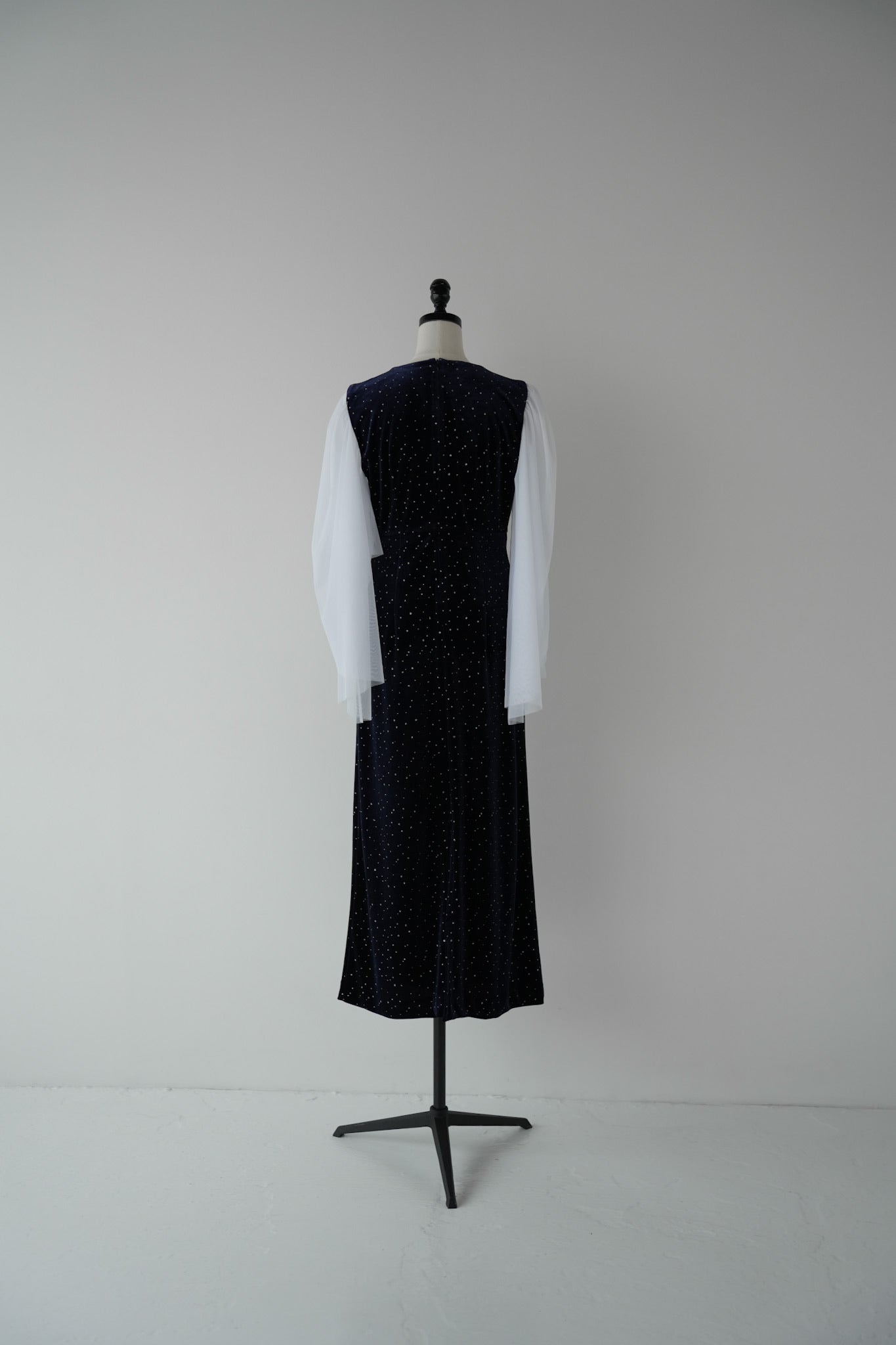 velour dot long dress – Acka online store