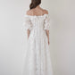 frill collar tiered one-piece