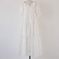 frill collar tiered one-piece