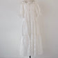 frill collar tiered one-piece