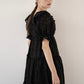 frill collar tiered one-piece