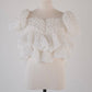 volume peplum tops