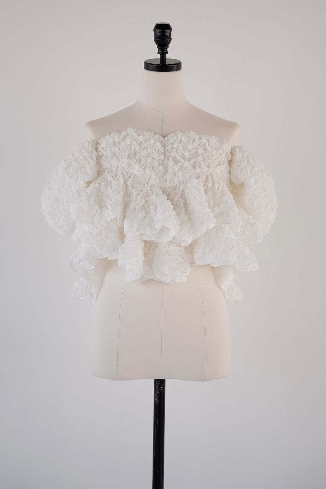 volume peplum tops