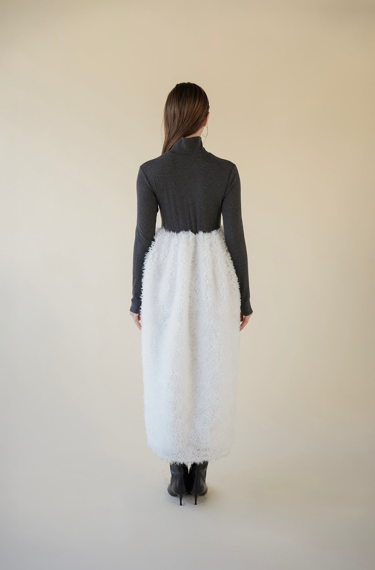 tulle form one-piece