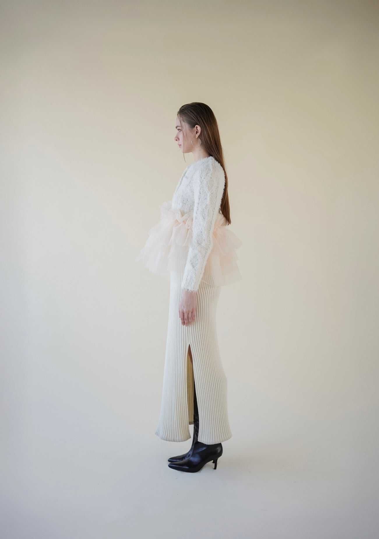 tulle peplum knit – Acka online store