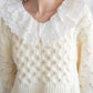 double lace cable knit