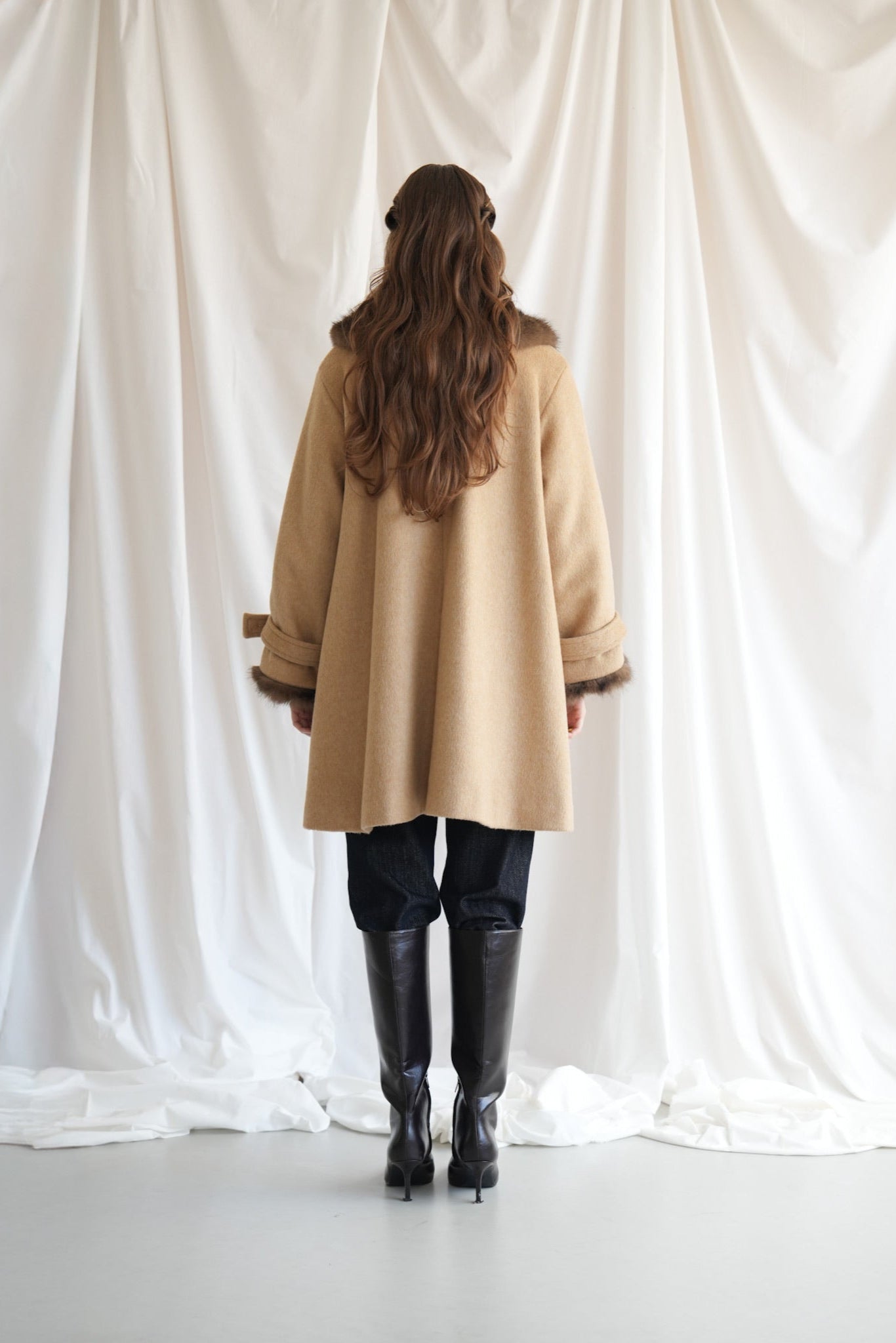 ジャケット・アウター Acka fur flare middle coat size2 fur flare middle coat – Acka online store