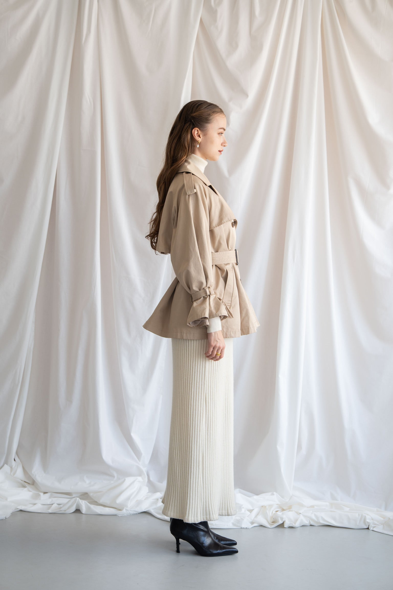 short trench coat – Acka online store