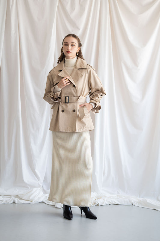 short trench coat