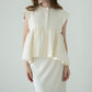 georgette peplum tops