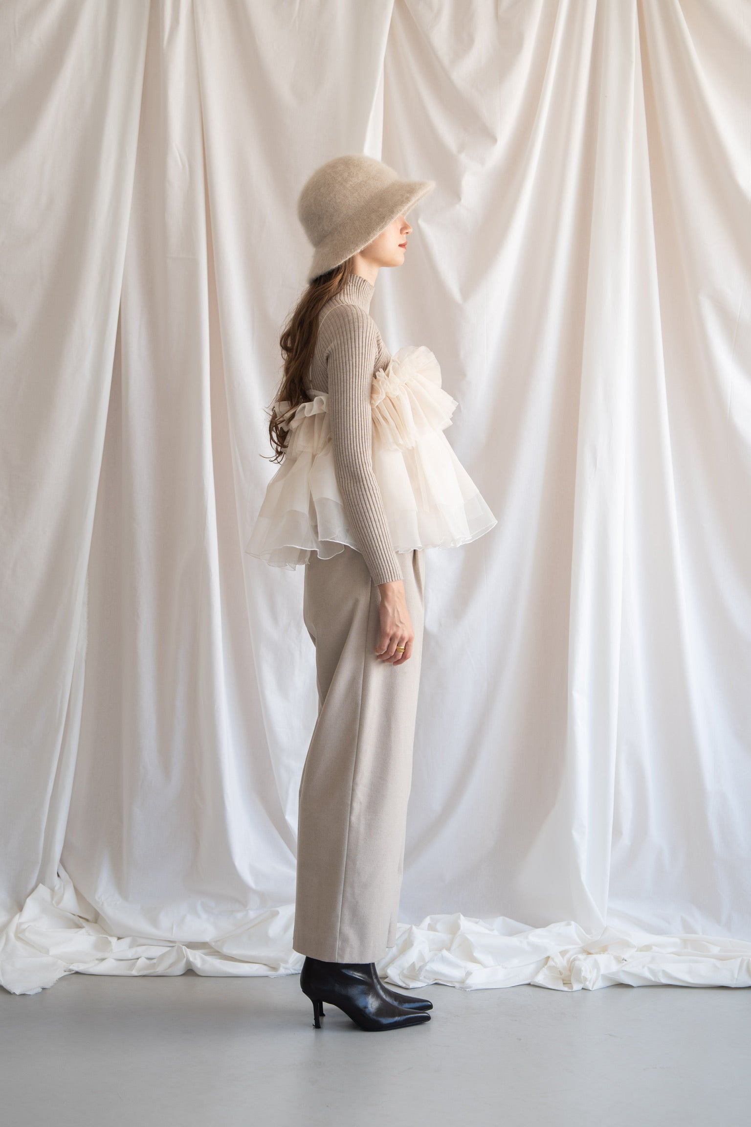 peplum tulle bustier – Acka online store