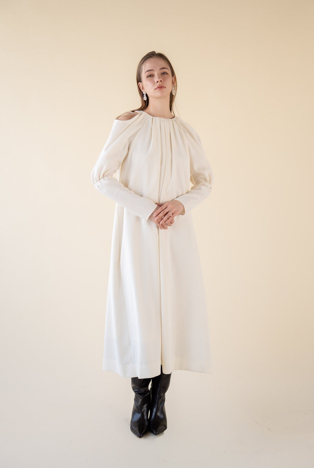 long drape one-piece – Acka online store