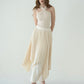 soft pleats skirt